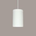 A19 Lighting Delos Pendant, Bisque P205-WCC-1LEDE26